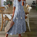 Luna | Boho Midi-Kleid für einen ungezwungenen Look