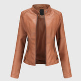 Giorgina™ - Elegante Lederjacke für Frauen