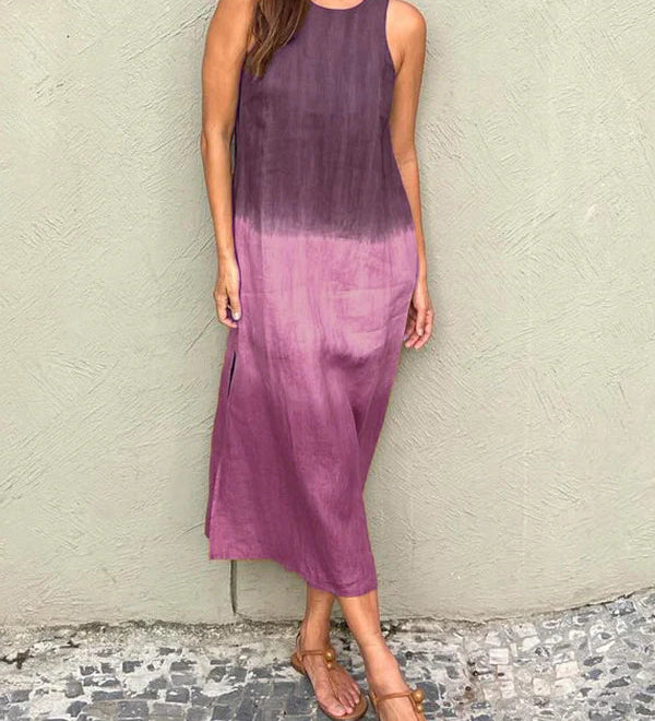 Heather - Lässiges Gradient Kleid