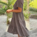 Bexley - Lässiges Sommerkleid mit V-Ausschnitt