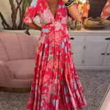Floriana - Vibrante Blumenkleid