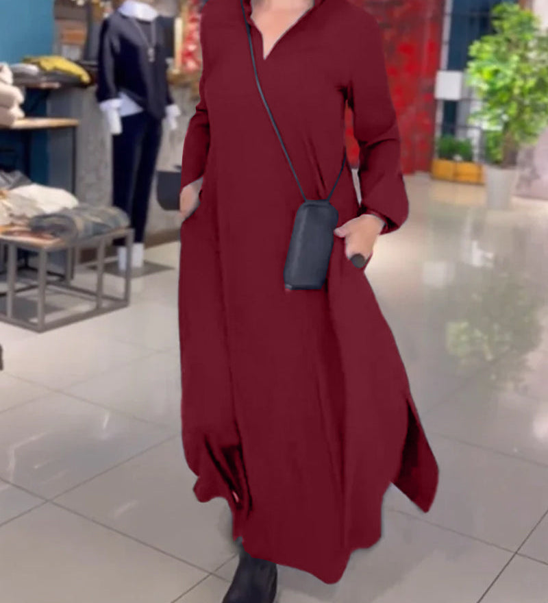 Sylvie - Weit geschnittenes Maxikleid