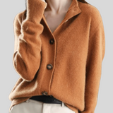 Claire | Kaschmir Cardigan im Retro-Stil