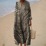 Flatterndes Sommerkleid mit Print