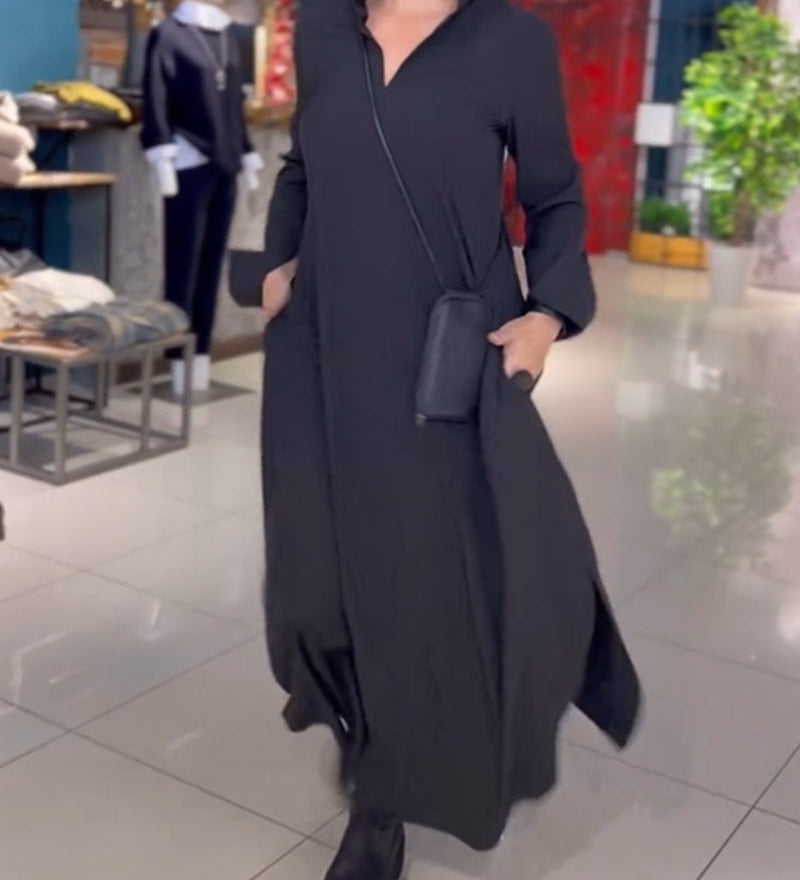Sylvie - Weit geschnittenes Maxikleid