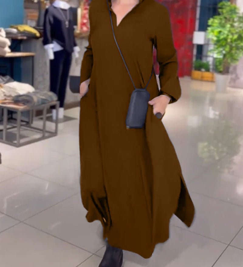 Sylvie - Weit geschnittenes Maxikleid