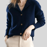 Claire | Kaschmir Cardigan im Retro-Stil