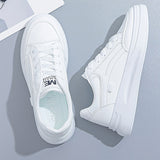 Chice weiße Sneakers mit leichtem Komfort
