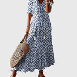 Amalia | Vintage Boho Maxikleid für den Sommer