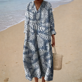 Flatterndes Sommerkleid mit Druck