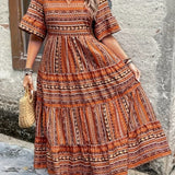 Joraine - Fließendes Ethno-Kleid