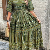 Joraine - Fließendes Ethno-Kleid