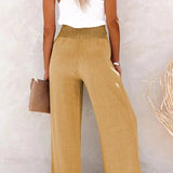 Riana - Hochtaillierte Lockere Hose