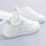 Chice weiße Sneakers mit leichtem Komfort