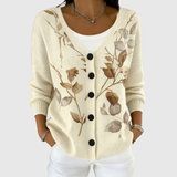 Bequemer Strick-Cardigan mit Knöpfen