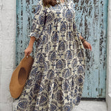 Molly - Boho-Mosaik-Kleid