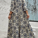 Molly - Boho-Mosaik-Kleid