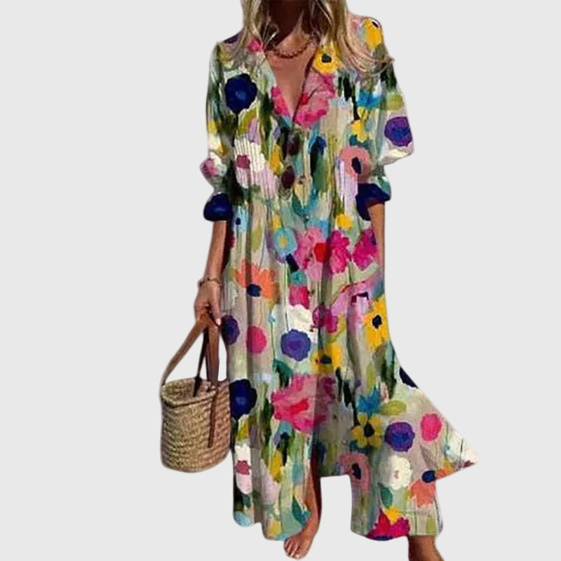 Zariah | Elegantes Maxikleid im Boho-Stil