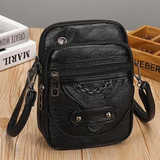 Laura™ | Strukturierte Lederhandtasche
