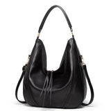 Michelle™ | Lässige Lederhandtasche
