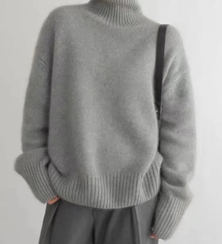 Amaya | Luxuriöser Kaschmir Rollkragenpullover