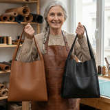 Elena™ | Elegante Schultertasche aus Leder