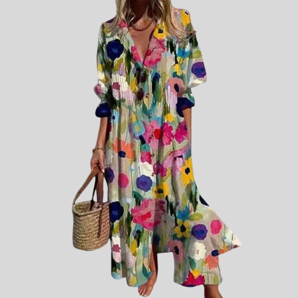 Zariah | Elegantes Maxikleid im Boho-Stil