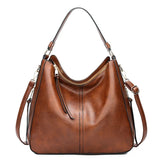 Lisa™ | Zeitloser Lederhandtasche