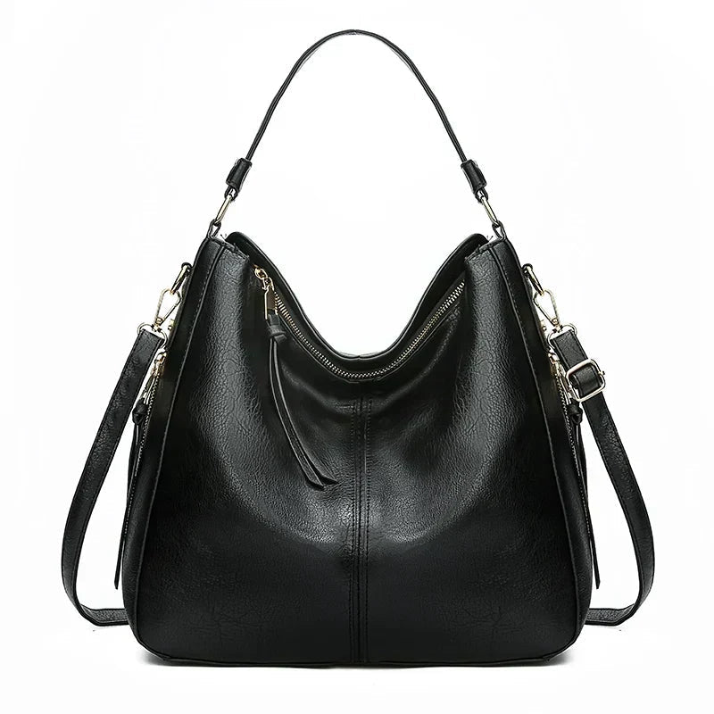 Lisa™ | Zeitloser Lederhandtasche