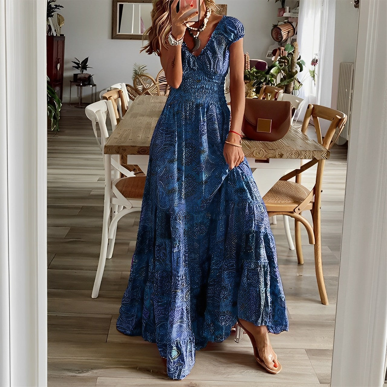 Kaida - Elegantes Boho-Kleid