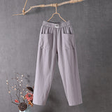 Alyra - Relaxed Fit Hosen mit Taschen