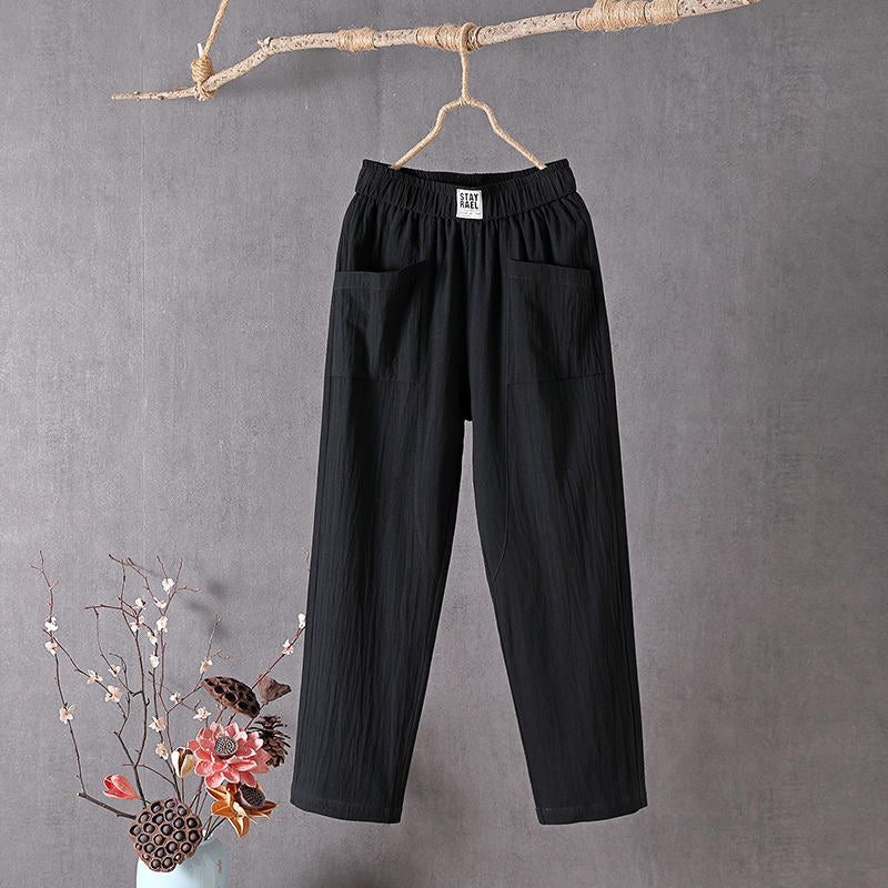 Alyra - Relaxed Fit Hosen mit Taschen