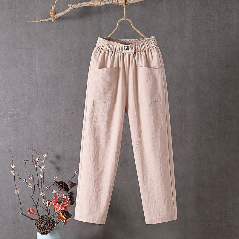 Alyra - Relaxed Fit Hosen mit Taschen