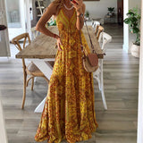 Gweneth - Ärmelloses Boho-Kleid