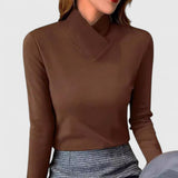 Clair | Eleganter Pullover mit Stehkragen