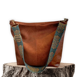 Marian™ | Vintage-Ledertasche mit Umhängegurt