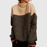Norah | Pullover aus Baumwolle mit Stehkragen