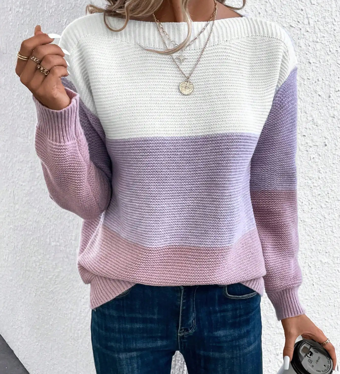 Grace | Pull Ombres Accueillant