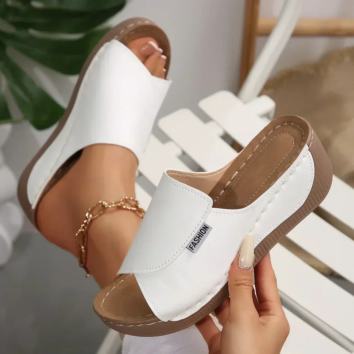 Rumi - Orthopädische Wedge-Sandalen