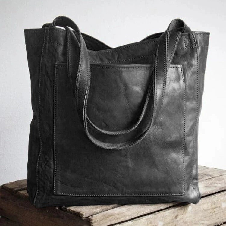 Kimberly™ | Klassische Lederhandtasche