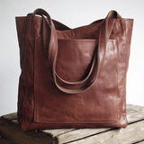Kimberly™ | Klassische Lederhandtasche