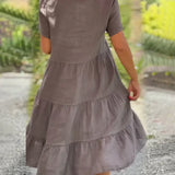 Bexley - Lässiges Sommerkleid mit V-Ausschnitt