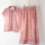 Adele - Bohemian Print Zweiteiliges Ensemble