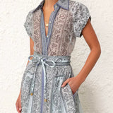 Adele - Bohemian Print Zweiteiliges Ensemble