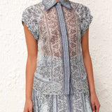 Adele - Bohemian Print Zweiteiliges Ensemble