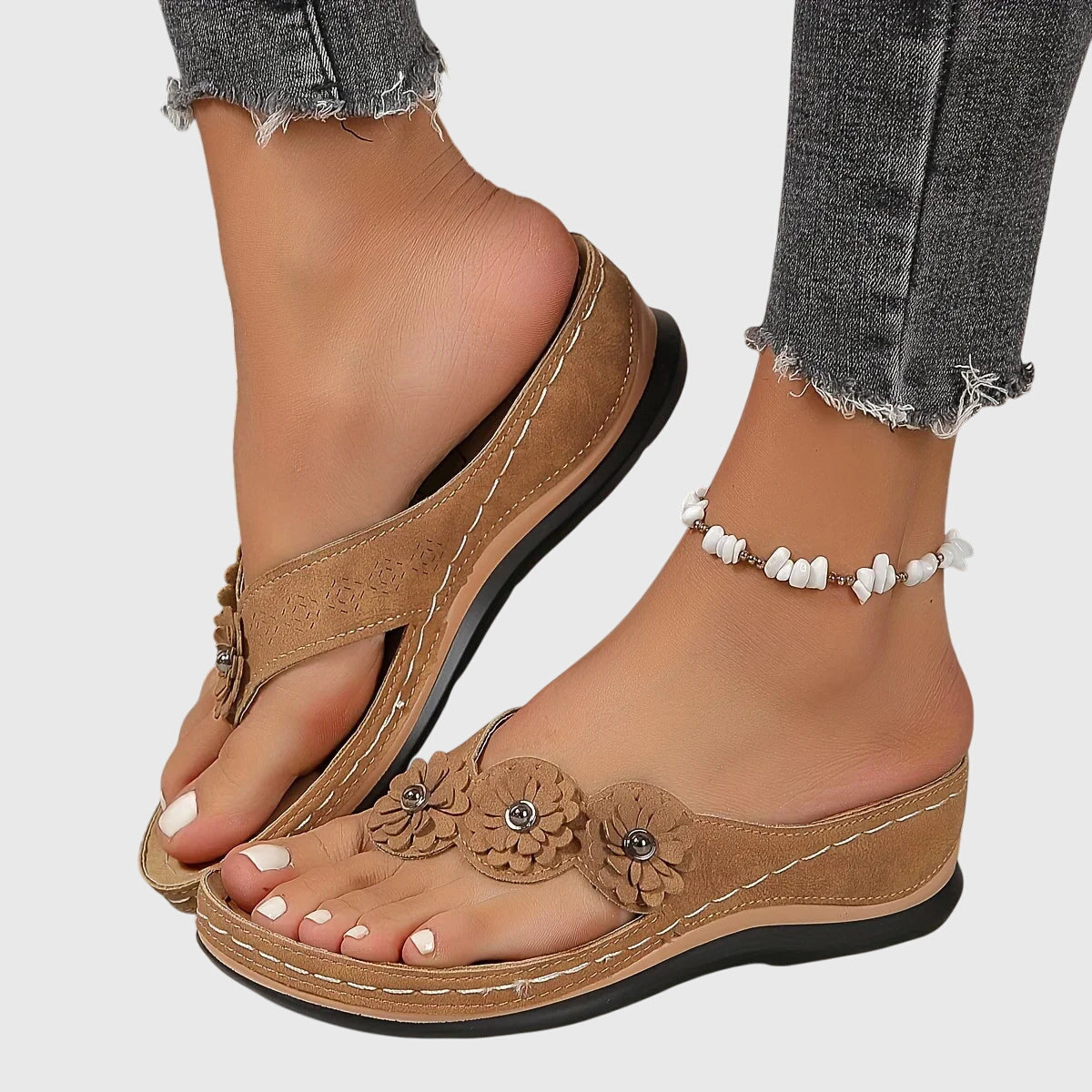 Asha - Elegante Orthopädische Flip-Flops