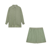 Elizabeth - Leichtes Hemd- und Shorts-Ensemble