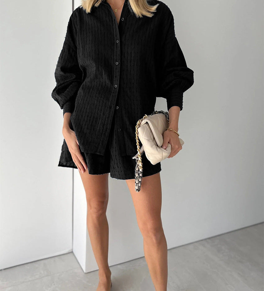 Elizabeth - Leichtes Hemd- und Shorts-Ensemble
