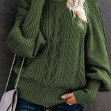 Lory | Langer, Lässiger Pullover mit langen Ärmeln