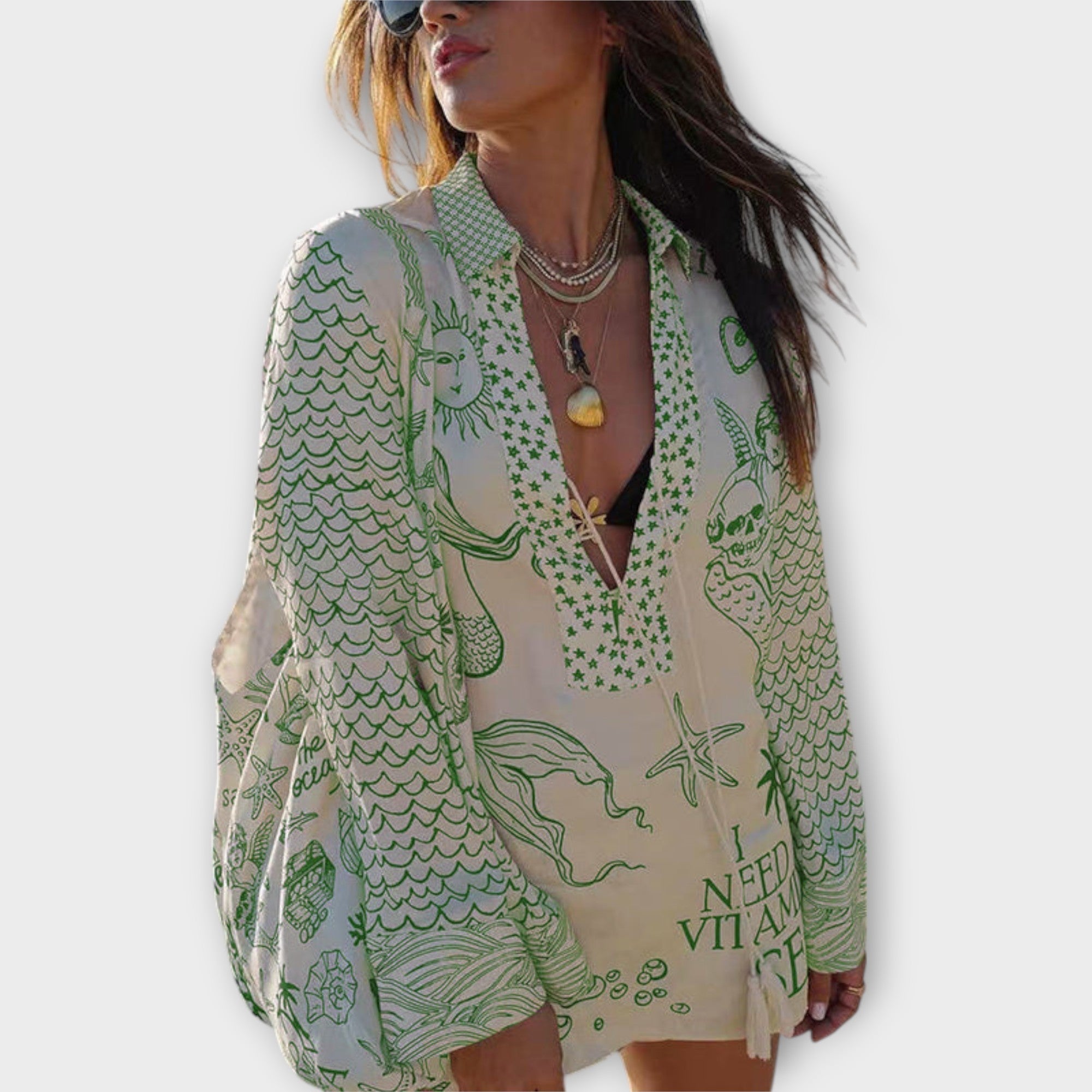 Siandra - Lässiges Strandkleid